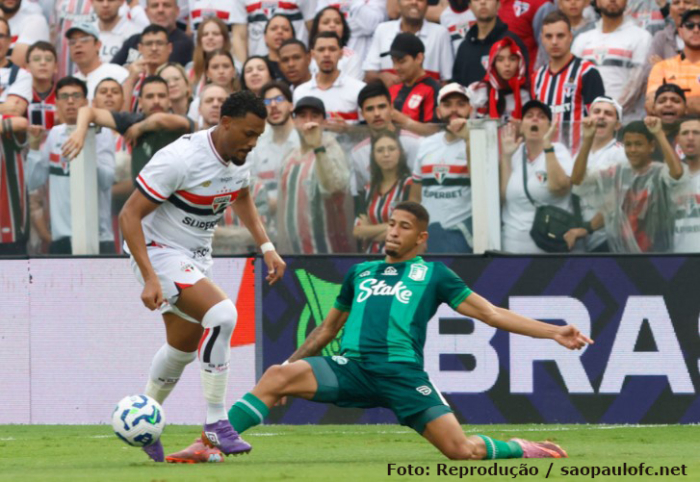 São Paulo vence o Juventude na Vila Belmiro pelo Campeonato Brasileiro