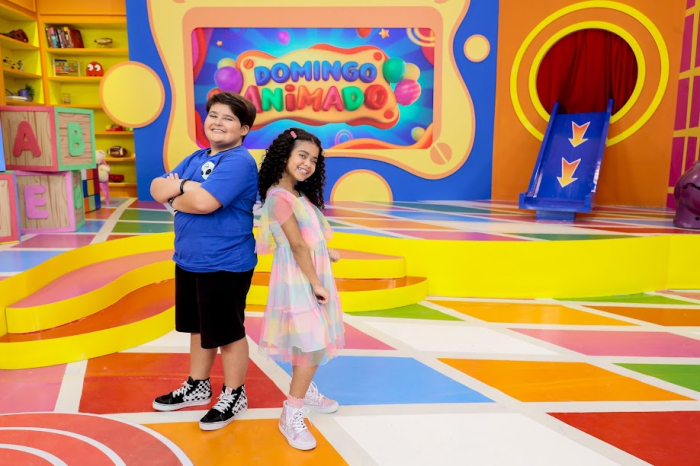 Wallentina Bomfim estreia como apresentadora no programa “Domingo Animado”