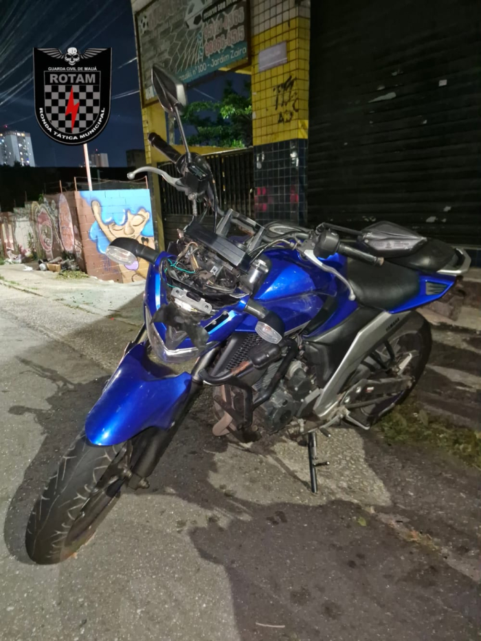 GCM de Mauá localiza motocicleta furtada e restitui bem à proprietária