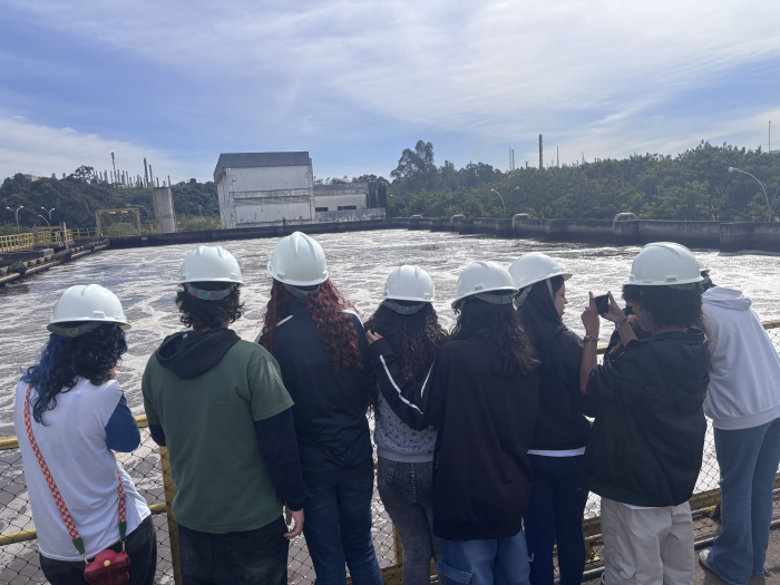 Estação de Tratamento de Esgoto de Mauá recebeu 674 visitantes em 2025