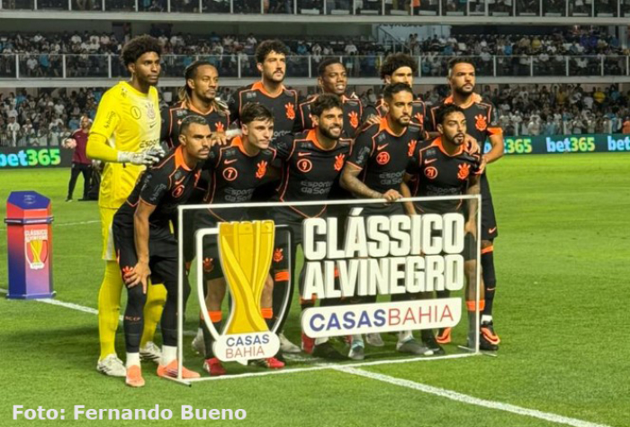 Santos e Corinthians empatam em clássico pelo Campeonato Paulista