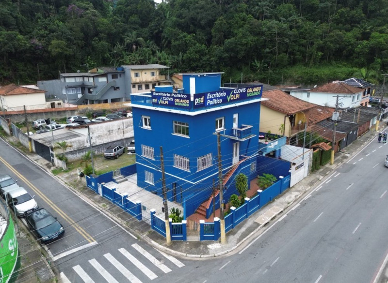 Sede do escritório político de Clovis Volpi e Orlando Morando, em Ribeirão Pires