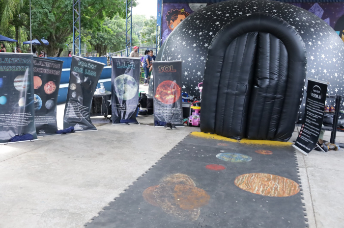 Planetário volta ao ‘Domingou’ de Mauá com sessões gratuitas para toda a família