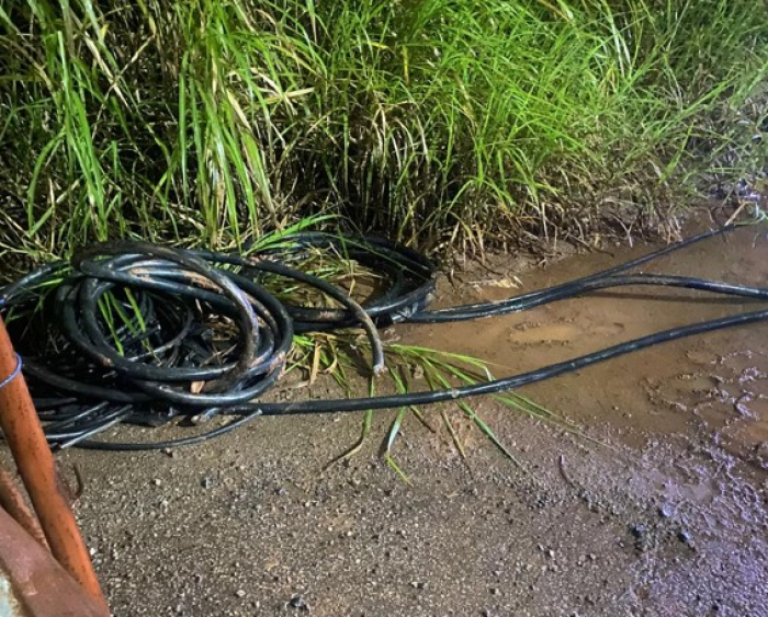 GCM de Mauá prende dois indivíduos por furto de cabos elétricos no Parque São Vicente