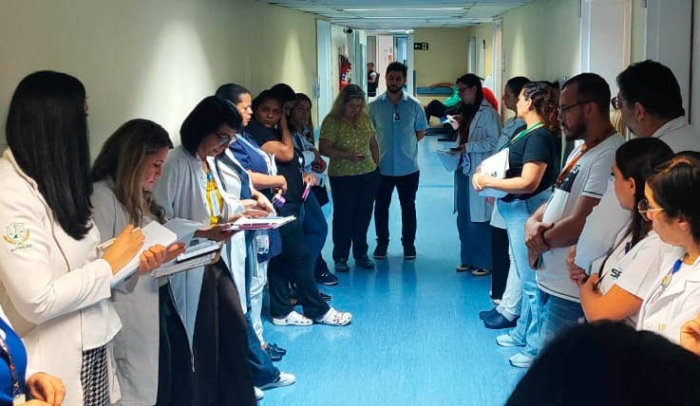 Hospital Nardini adota reuniões rápidas para melhorar fluxo e segurança no pronto-socorro