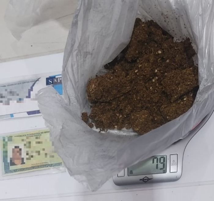 Esposa de preso foi impedida de levar entorpecente para o interior do CDP de Mauá