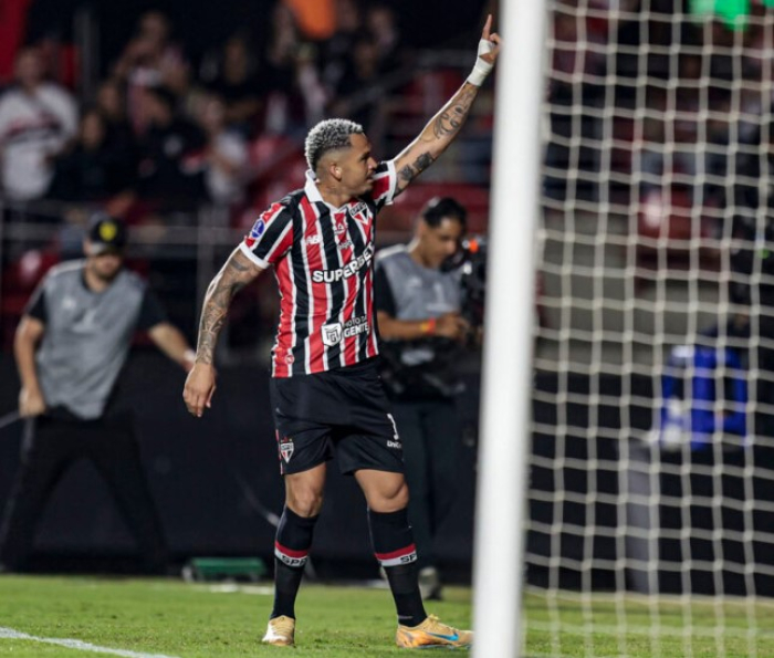 São Paulo vence o O'Higgins pela Copa Sul-Americana