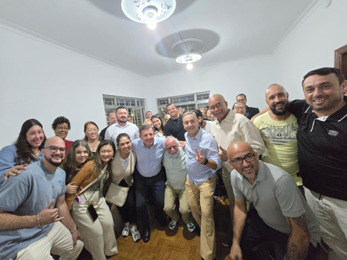 Volpi e Morando reforçam pauta da regionalidade em encontro com profissionais da saúde em Ribeirão Pires