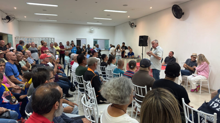 Vereador Zé Luiz Cassimiro participa de encontro político do Partido dos Trabalhadores em Mauá