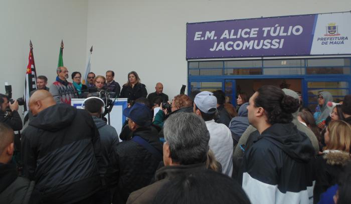 Prefeitura de Mauá entrega nova escola municipal no Jardim Araguaia