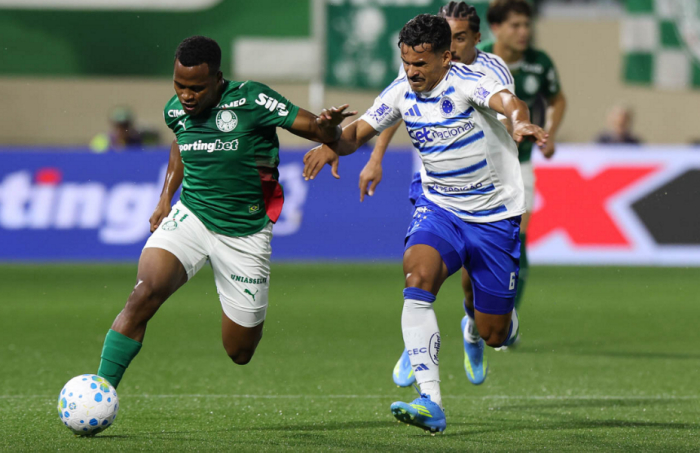 Palmeiras empata com o Cruzeiro pelo Campeonato Brasileiro