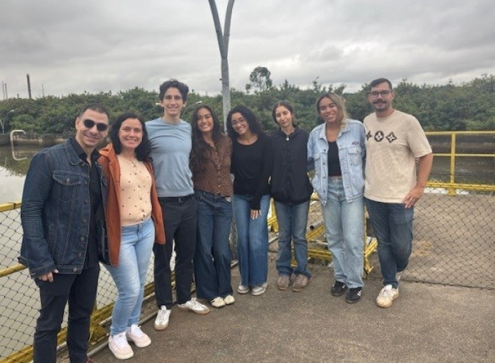 Estudantes estrangeiros visitam a ETE Mauá por meio do programa Portas Abertas da BRK