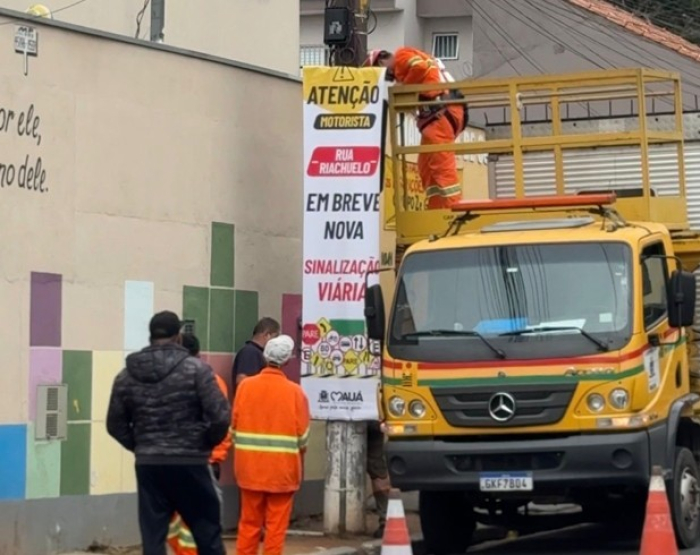 Rua Riachuelo, na Vila Vitória, passa a ser mão única a partir do dia 1º de junho