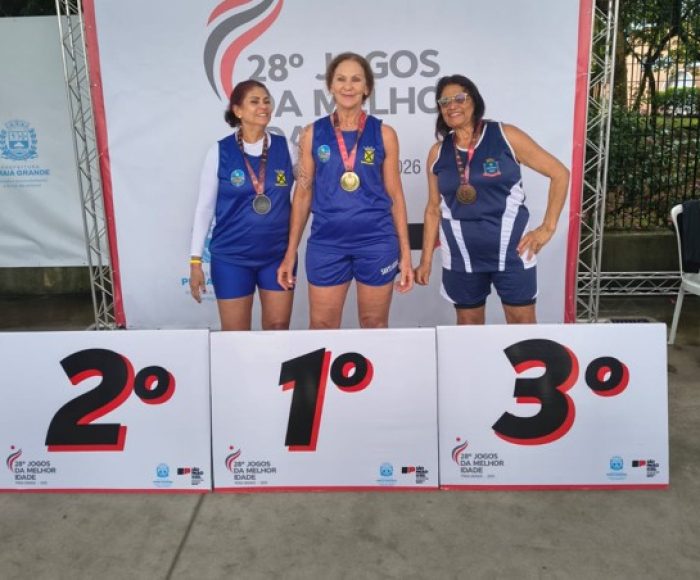 Atletismo de Mauá conquista duas medalhas nos Jogos da Melhor Idade