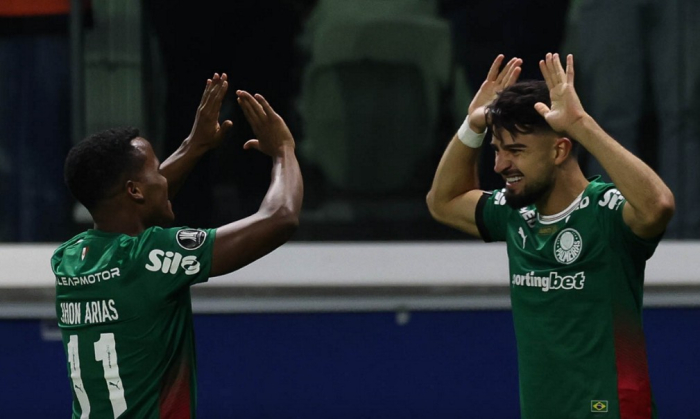 Palmeiras goleia o Junior Barranquilla e garante classificação às oitavas da Libertadores