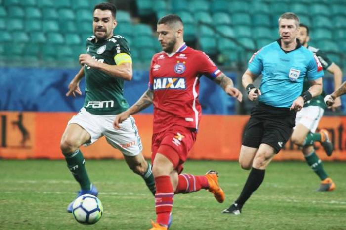 Bahia e Palmeiras empatam sem gols em Salvador