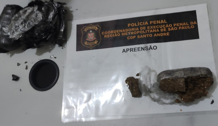 Policiais Penais do CDP de Santo André impedem a entrada de visitante que tentava levar entorpecente para o companheiro preso 