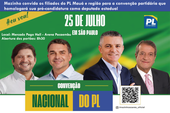 Mazinho intensifica pré-campanha pelas ruas de Mauá às vésperas das convenções partidárias