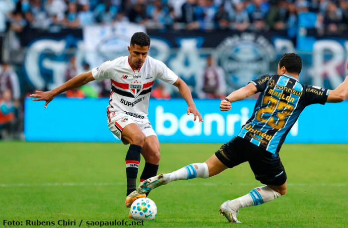 São Paulo perde de virada para o Grêmio pelo Campeonato Brasileiro