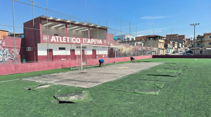 Polos esportivos de Mauá passam por ações de manutenção