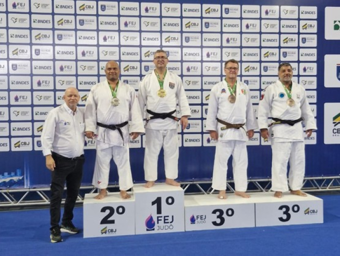 Atleta mauaense conquista medalha de ouro no Campeonato Brasileiro de Veteranos e Kata de Judô
