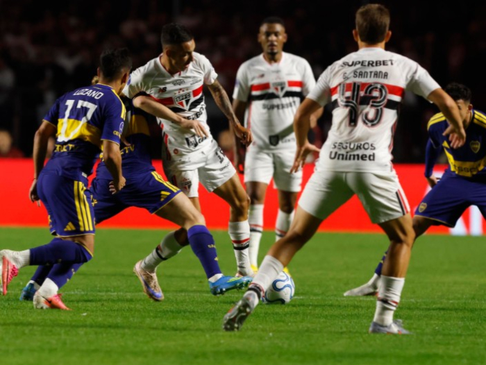 São Paulo empata com o Boca Juniors no Morumbis e é eliminado da Copa Sul-Americana