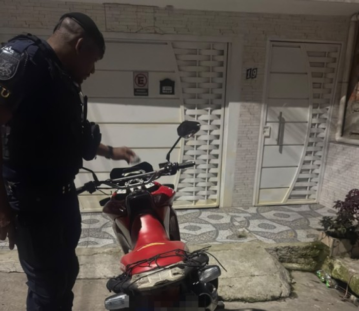 GCM de Mauá recupera motocicleta furtada durante patrulhamento