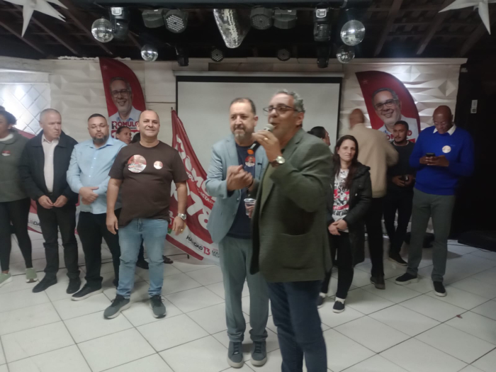 Plenária em apoio a Edinho Silva e Rômulo Fernandes reúne centenas de apoiadores em Mauá