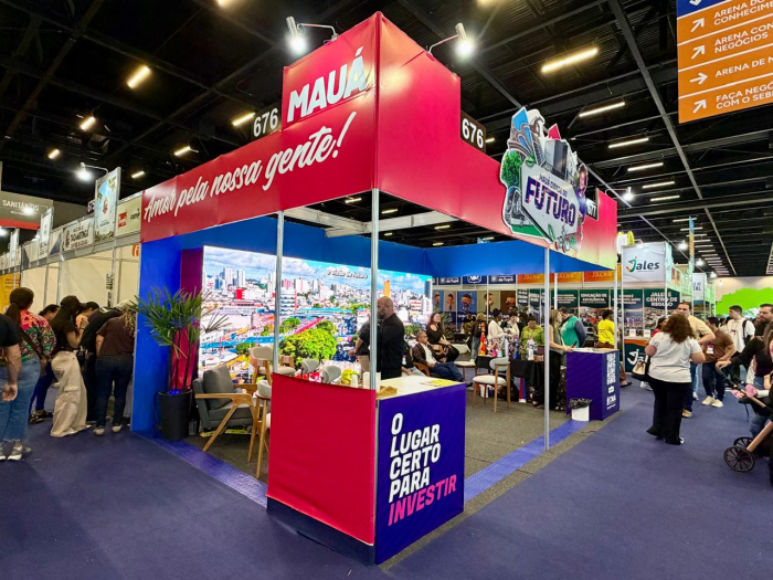 Estande de Mauá atrai centenas de visitantes no primeiro dia da Feira do Empreendedor Sebrae 2026