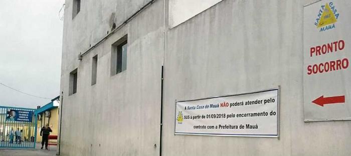 Mauá tem dívida de R$ 2 milhões com a Santa Casa
