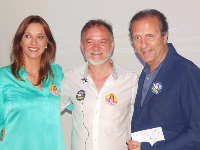 Vereador Dr. Cincinato formaliza apoio as candidaturas de Jorge Tadeu e Rita Passos