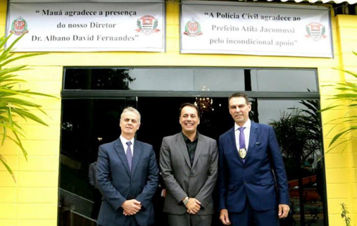 Prefeito de Mauá se reúne com representantes da Polícia Civil