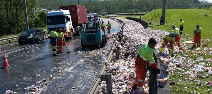 Acidente deixa feridos leves no Rodoanel, em Mauá