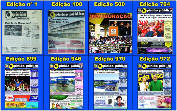 Marca histórica: Jornal Opinião Pública chega a milésima edição