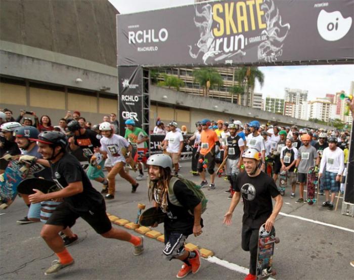 Skate Run atrai 8 mil pessoas em Santo André