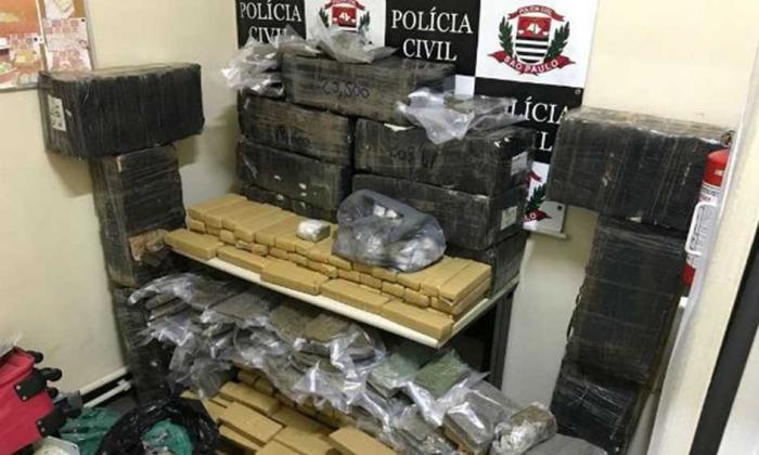 Polícia Civil prende traficante e apreende 460 kg de drogas em Mauá