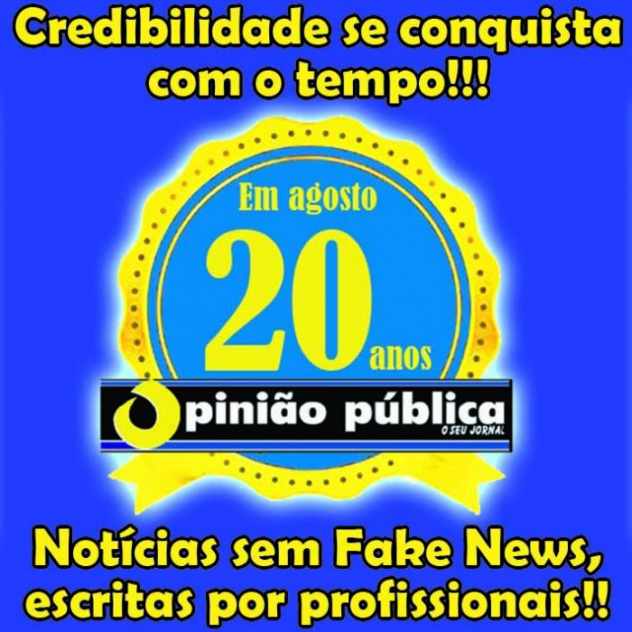 Jornal Opinião Pública - Credibilidade se conquista com o tempo