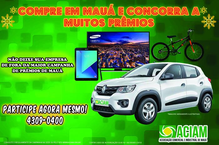 ACIAM realiza o sorteio da promoção “Compre em Mauá e Concorra a Muitos Prêmios”