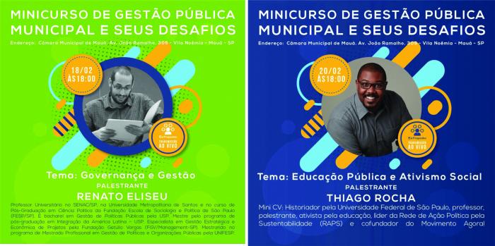 Mauá terá curso sobre Gestão Pública Municipal