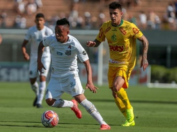 Santos vence Mirassol com gol nos acréscimos