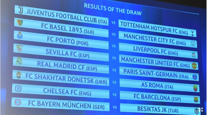 Sorteio define PSG x Real Madrid nas oitavas de final da Uefa Champions League