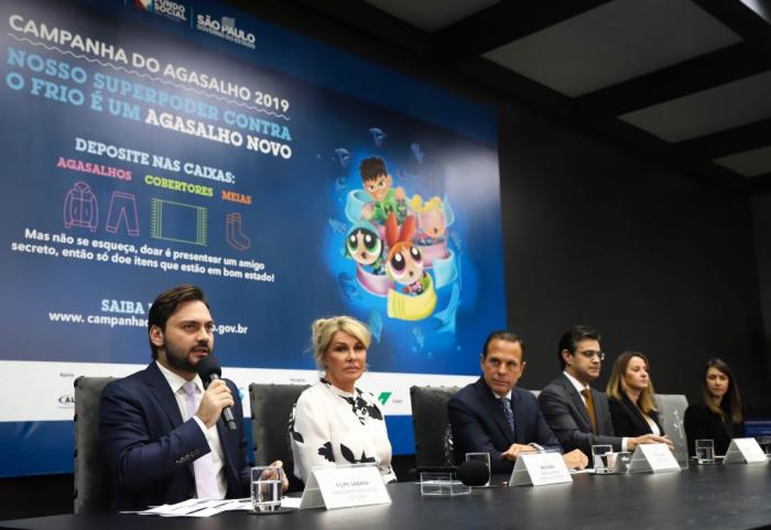 Governo de SP lança Campanha do Agasalho 2019