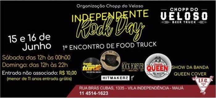 Venham conferir o 1º encontro de Food Truck do Independente F.C.