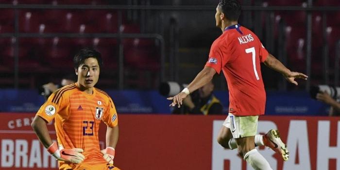 Chile goleia Japão por 4 a 0 no Morumbi pela Copa América