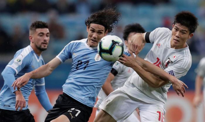 Uruguai e Japão empatam por 2 a 2 pela segunda rodada do Grupo C da Copa América