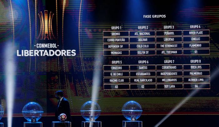 Sorteados grupos da Libertadores e da Copa Sul-Americana 2018