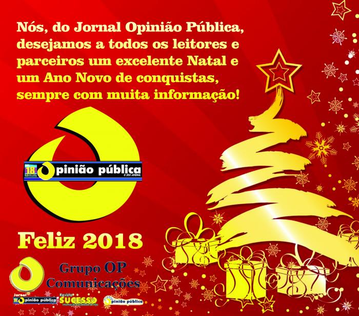 Boas Festas - Jornal Opinião Pública