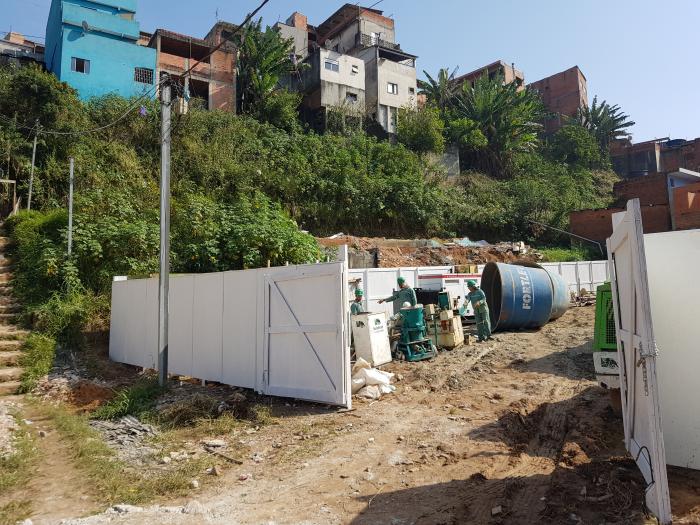 Prefeitura de Mauá inicia obras para construção de muro de contenção no Jardim Oratório