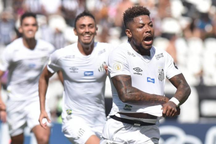 Santos vence fora de casa e empata em número de pontos com o Palmeiras na liderança