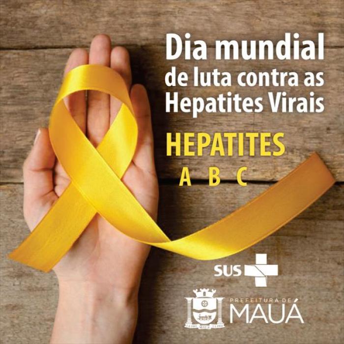 Mauá realiza semana de Conscientização às Hepatites Virais no “Julho Amarelo”